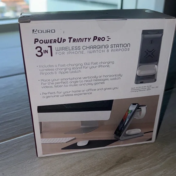 Aduro 3-in-1 Wireless Charging Station - Picture 5 of 5